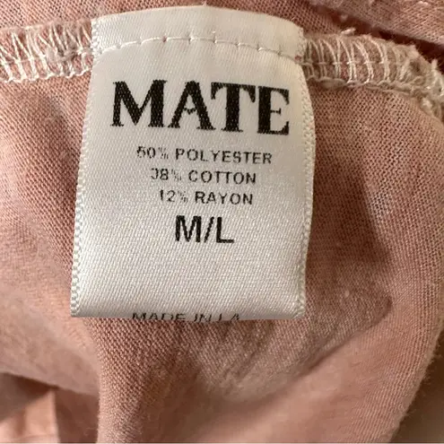 Mate the Label Tula Tank Not Your Mamacita Sand Sz M/L Novelty Soft Distressed - Image 7