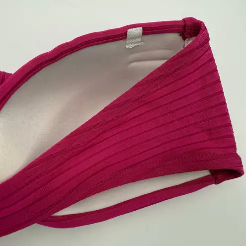 Robin Piccone Neelah Bandeau Bikini Top SZ Extra Small New Removable Straps NWOT