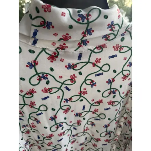 Great Lakes Recreation Women's Holiday Turtle Neck Size Large Vintage