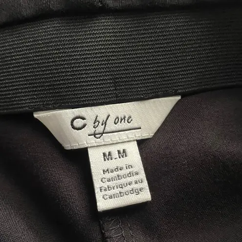 C by ONE Elegant Black Button