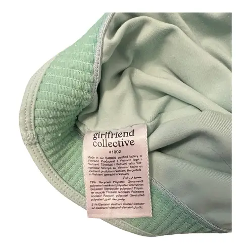 Girlfriend Collective  Paloma Racerback Bra minty green 3XL