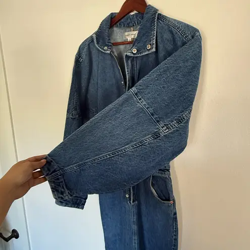 Ronny Kobo Sebastian Dark Blue Denim dress Size XS