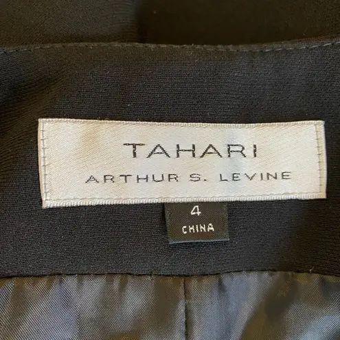 Tahari Black Gold Chain Blazer