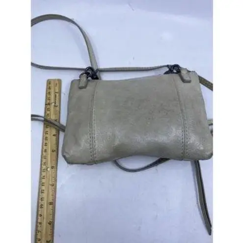 Botkier Logan Gray Leather Cross Body Bag