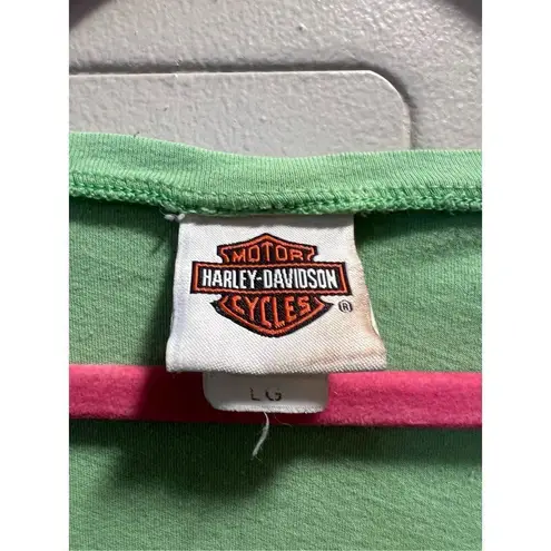 Harley Davidson You Should Be So Lucky Green V