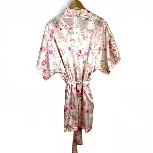 Vintage Cinema Etoile 2pc Set Robe Gown Pink Size M