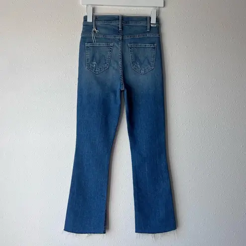 MOTHER The Hustler Ankle Fray Jeans Understudy NWT Size 25 Blue