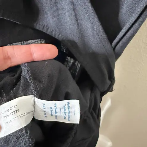 Marine layer Black Eloise Belted Jumpsuit Womens Size S