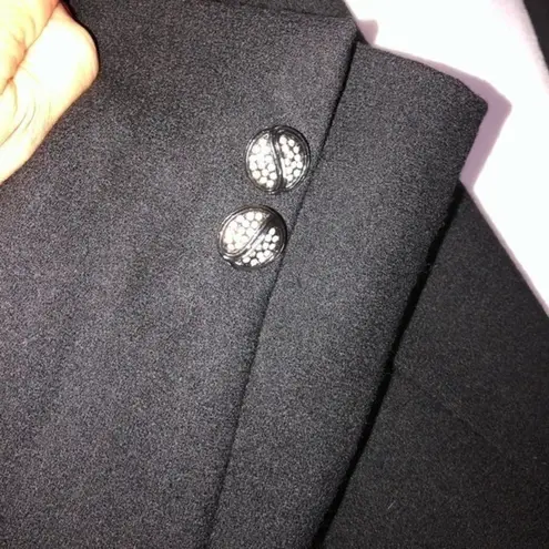 Lillie Rubin Vintage Rhinestone Button Blazer 4