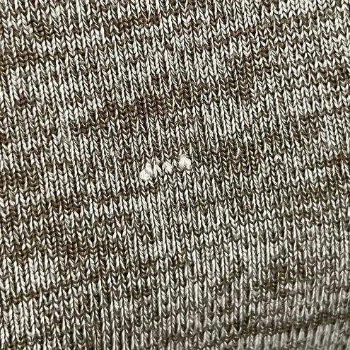 LOGO By Lori Goldstein Wide Leg Crop Gaucho Lounge Pants | Oatmeal | Medium