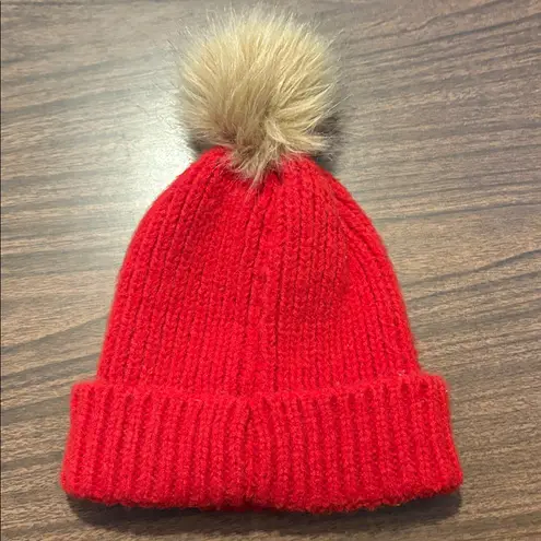 Baby Phat Red Knit Beanie Hat