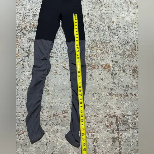 Alo Yoga  Women's High-Waist Goddess Legging in Black and Gray Size XXS