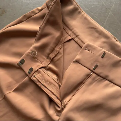 Alfani / Culottes Wide Leg Capri pants (no belt) / tan / 4