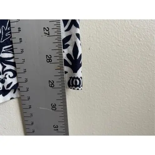 Loft J2 Ann Taylor Floral Print Linen Flowy Pull Up Pants Size‎ 2 - Image 8