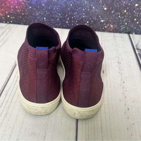 Rothy's The Chelsea Sneaker Berry Lattice High Top Comfort Boot Shoes Women Sz 13