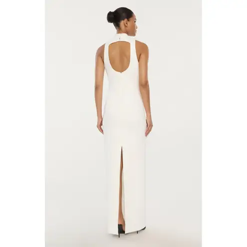Likely Doiran Halterneck Column Gown in White Size US 2