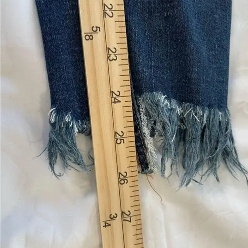 Free People  Great Heights Frayed Skinny Jeans Size 25