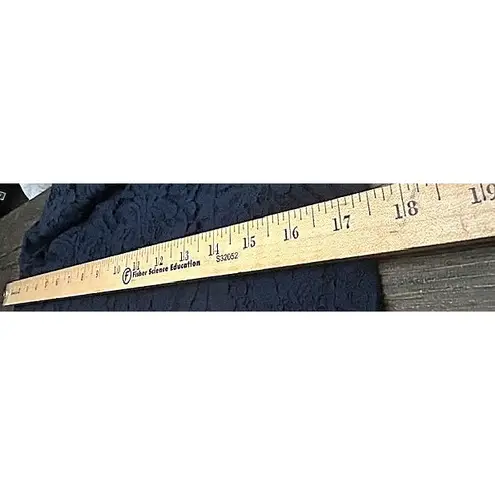 Merokeety Navy Blue Lace Cap Sleeve Sheath Dress Size XL Formal Evening Wedding