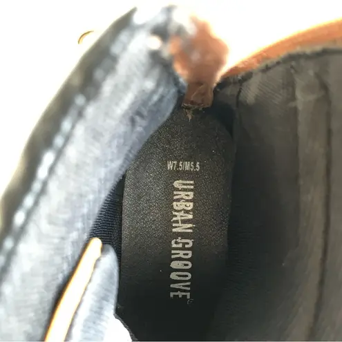 Urban Groove Woman’s Tan Ankle Hip Hop Dancewear Work Boots Size 7.5