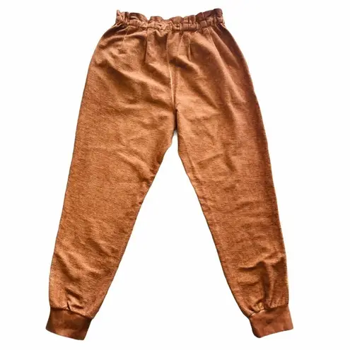 Something Navy Meghan Paperbag Sweatpants Size M NEW