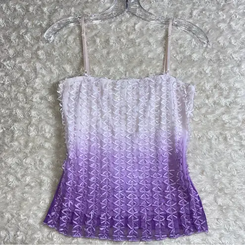 Y2K Fresh + Wear Bows & Sequins Going Out Top M Medium VTG Rare Purple