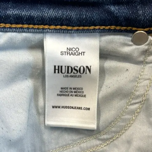 Hudson Jeans Hudson Los Angeles Niko Straight Mid Rise Jeans Size 31