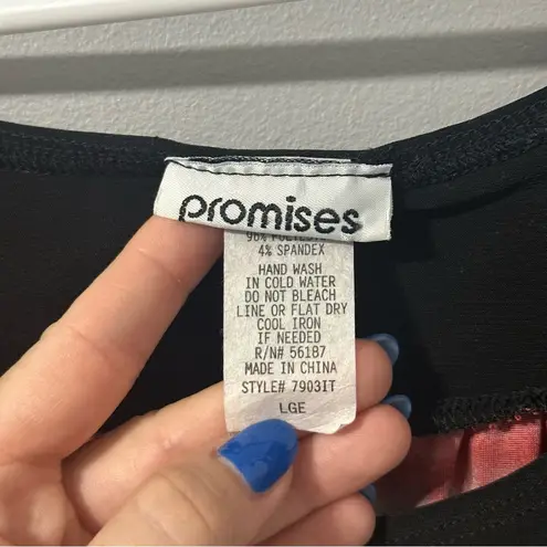 Promise Rainbow Striped Tank Top Red Size L