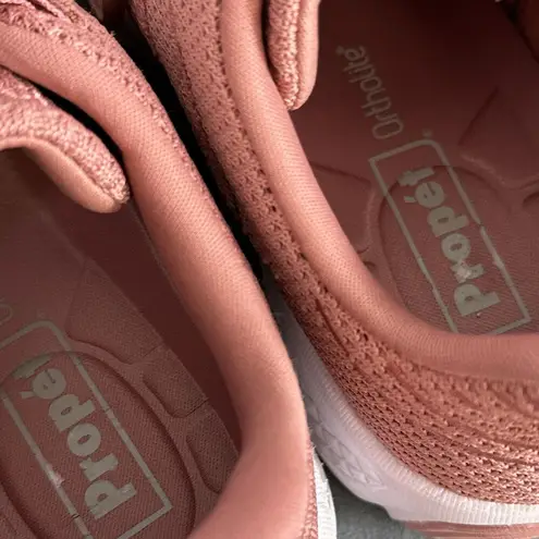 Propet Tour Knit Women's 8.5 M Sneaker Ortholite Dark Pink Shoes WAA112M