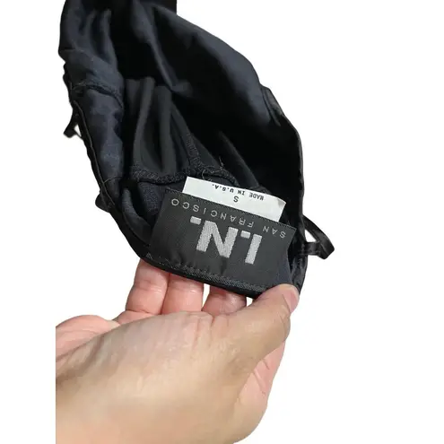 I.N. San Francisco Womens Size S Black Vintage Maxi Gown