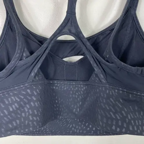 Lululemon  Light Support Pullover Nulu and Mesh Yoga Bra in Jewel Emboss Black