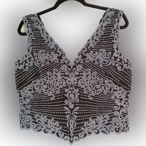 Evening pant set by JS Signature and Alex Evenings XL Black