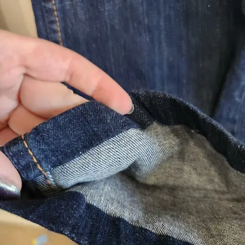 Hudson Y2k Low Rise Bootcut Jeans Slim Fit Dark Blue Wash Stretch Denim Size 26