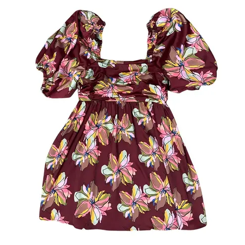 CROSBY by Mollie Burch Babydoll Mini Dress New