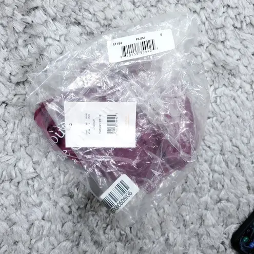 ANDIE Swim Canary Tank Top Tankini Swimsuit Plum Purple Size Small Underwire