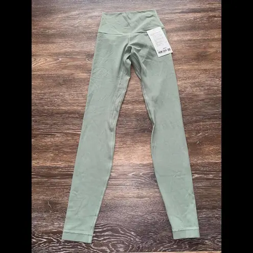 Lululemon  Align High Rise 28” Palm Court Size 2 NWT