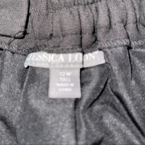 Jessica London BLACK CHIC MAXI OFFICE CAREER SKIRT 12W TALL