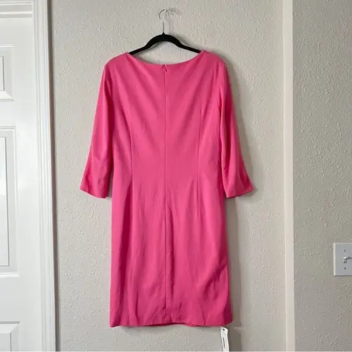 Escada Barbie Pink Sheath Dress Size 42