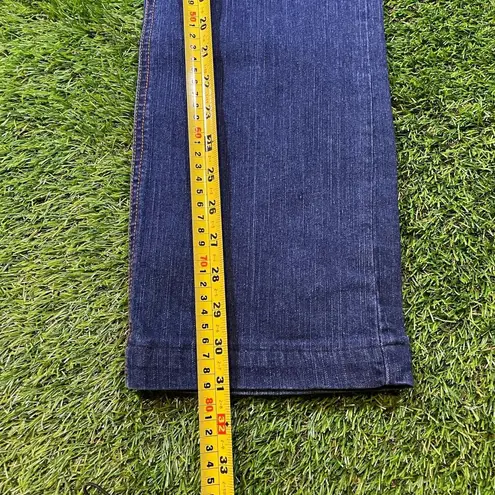 Women’s Vintage Rave 4 Real dark wash blue denim straight leg jeans (9) Size 10