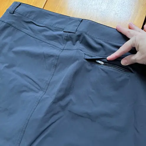 Eastern Mountain Sports EMS Eastern Mountain Sport Skort Stretch Black Shorts Skirt Comfort, Size 14