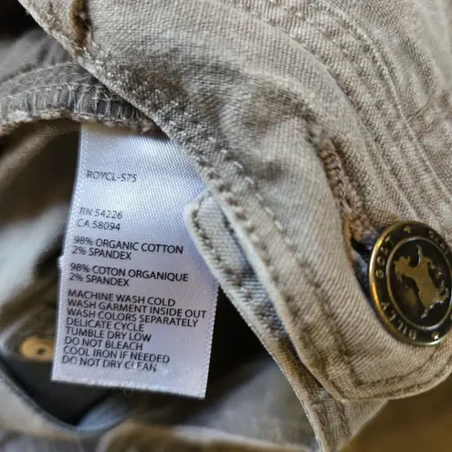 Royal Robbins Women's Billy Goat S75 Canvas Stretch Pants Size 4 Organic Cotton