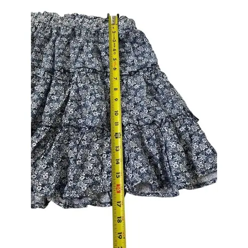 Rachel Roy Women Size Small Skirt Blue White Ruffle NWT 23-999