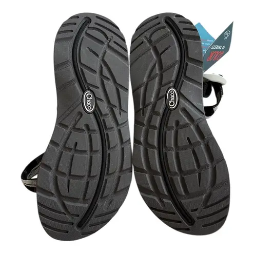 Chacos NWT Chaco Z Cloud Sandals Size 11 Black White Grey Geometric Retail $105.00 thumbnail 7