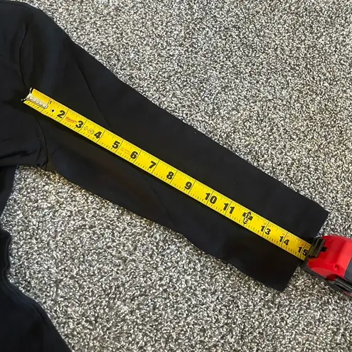 Isaac Mizrahi New Live Essentials Pink and Black V-Neck Long Sleeve shirt set M