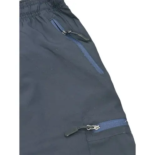 VEOBIKE Cargo Capri Water Resistant Cargo Capri Pants Navy Size Large