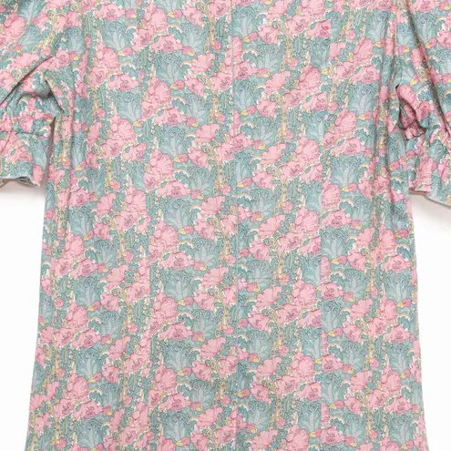 The Vampire’s Wife Girl Dress in Liberty Clementina Floral Print – UK 6 / US 2 Green Size undefined