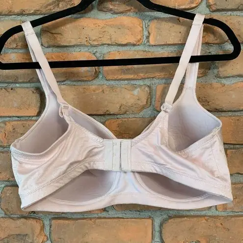 Vanity Fair Body Shine Full Coverage Wirefree Bra 72298 Rose Jacquard Pink 36DD