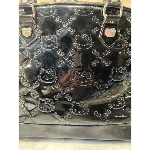 Lounge Fly Sanrio Hello Kitty Bowler Tote Large Bag Embossed City Bag Pink Inside