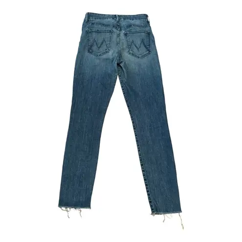 MOTHER Denim MOTHER The Looker Step Ankle Fray jeans, asking for trouble cut size 26"