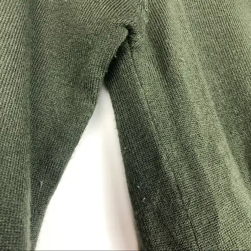 Dreamers Green Twist Pullover Sweater Small