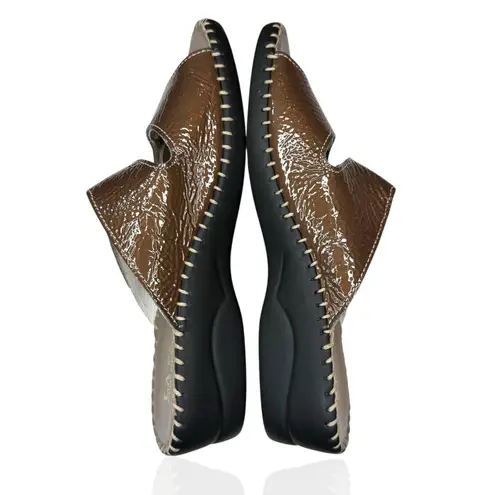 La Plume Sandals Shoes Brown Leather US 6.5